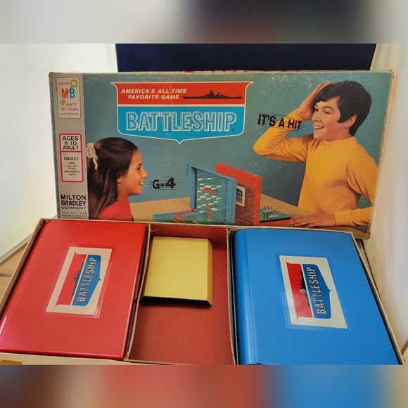 Battleship Board Game- Vintage (1971 Edition) - Milton Bradley Complete GOOD - Picture 4 of 5
